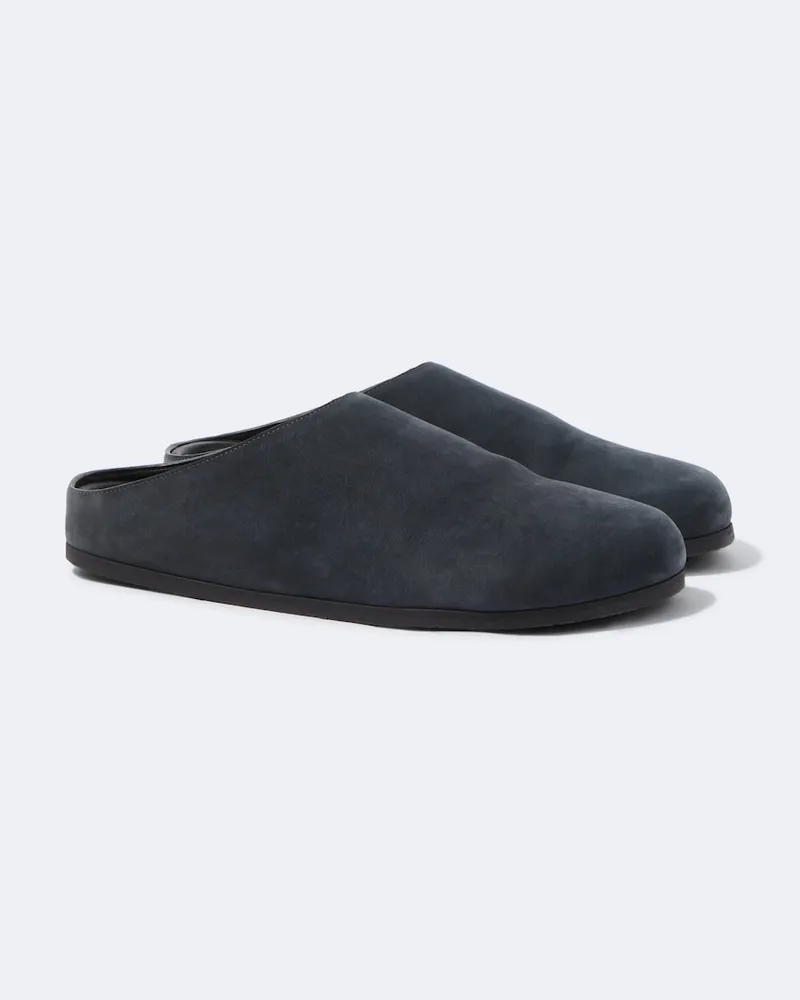 Studio Nicholson Slippers Wearing aus Leder Blau