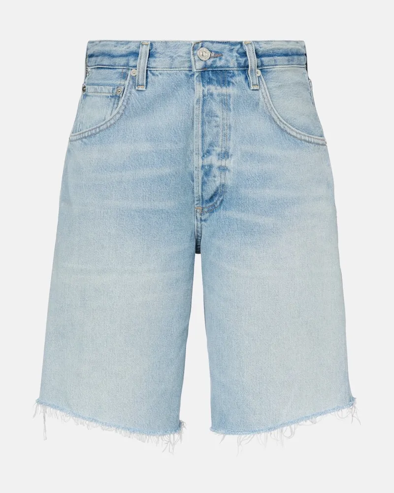 Citizens of humanity Mid-Rise Jeansshorts Ayla Blau