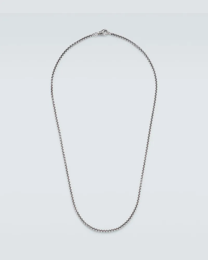David Yurman Halskette aus Sterlingsilber Silber