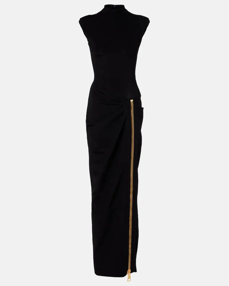 Balmain Robe Schwarz