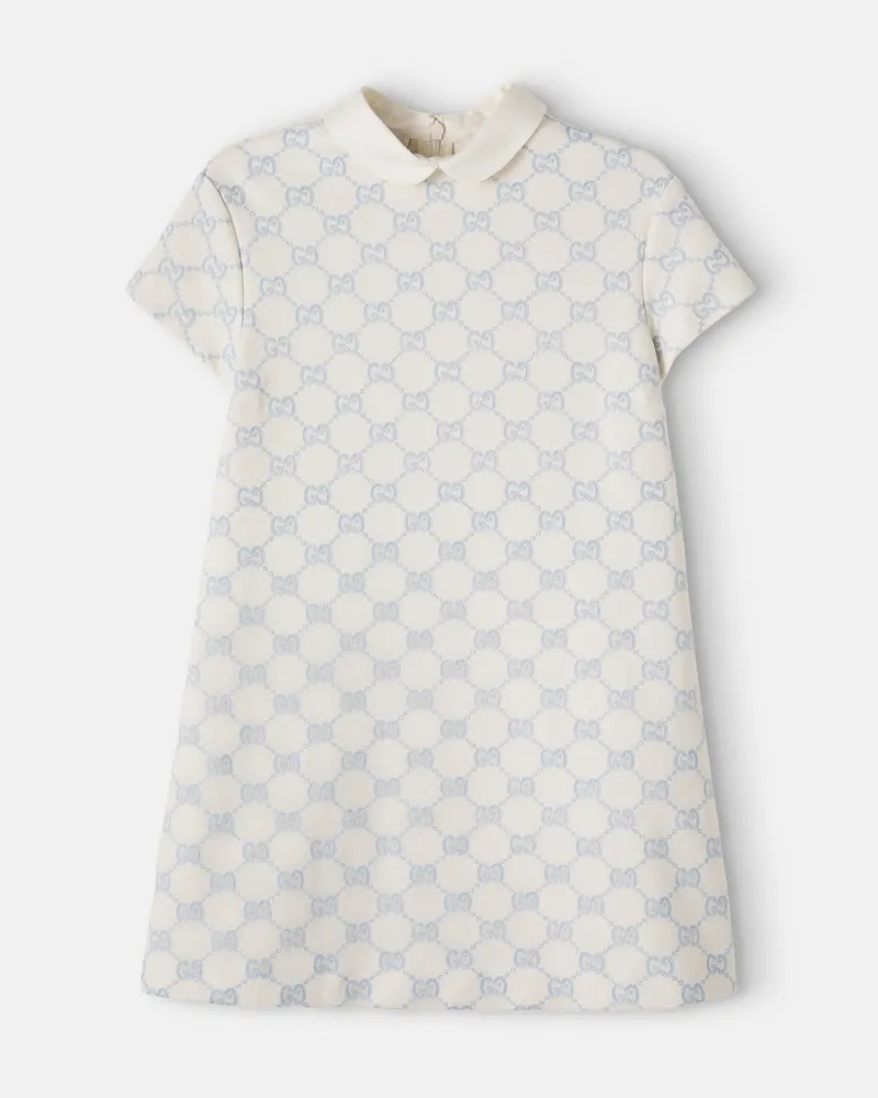 Gucci Kleid GG aus Jacquard Beige