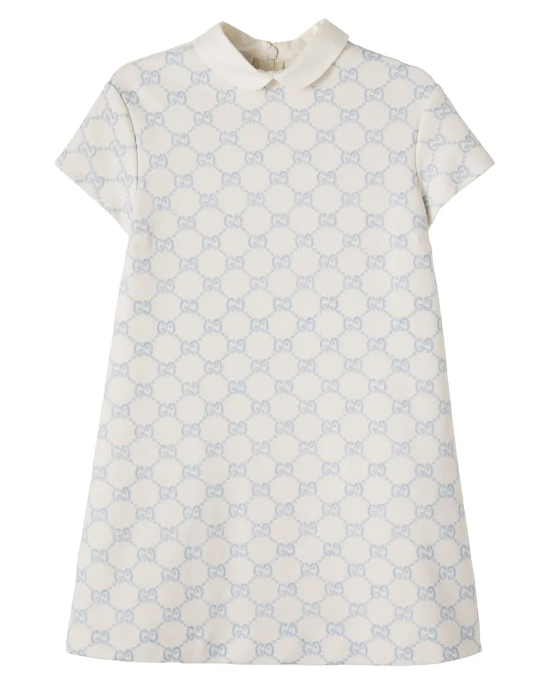 Gucci Kleid GG aus Jacquard Beige