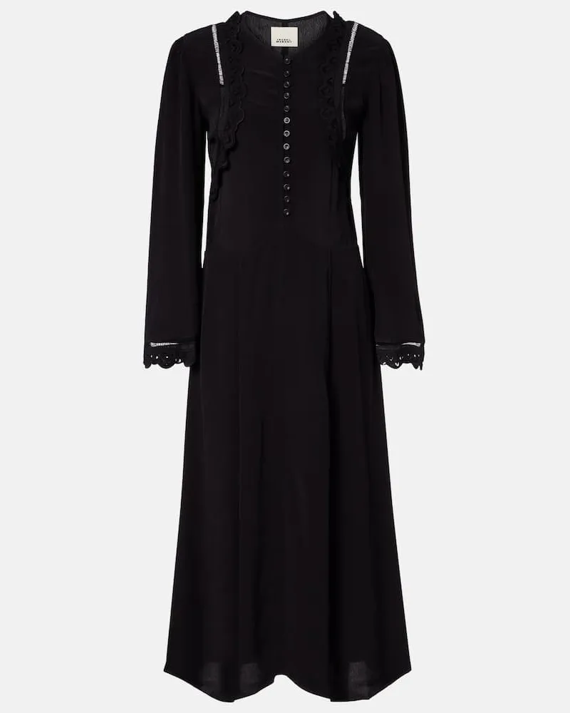 Isabel Marant Maxikleid Faustina Schwarz