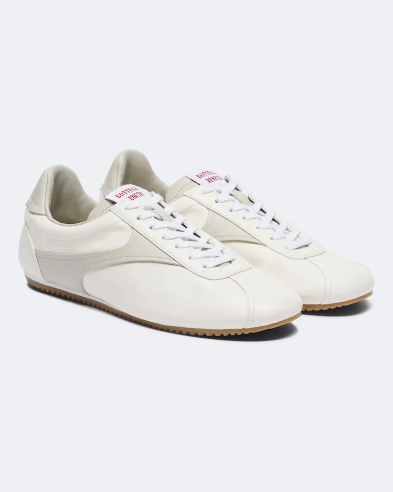 Bottega Veneta Sneakers aus Leder Weiß