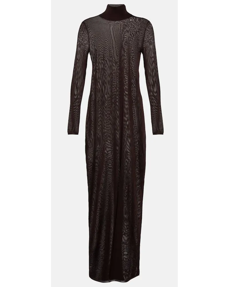 Alaïa Alaïa Maxikleid Schwarz