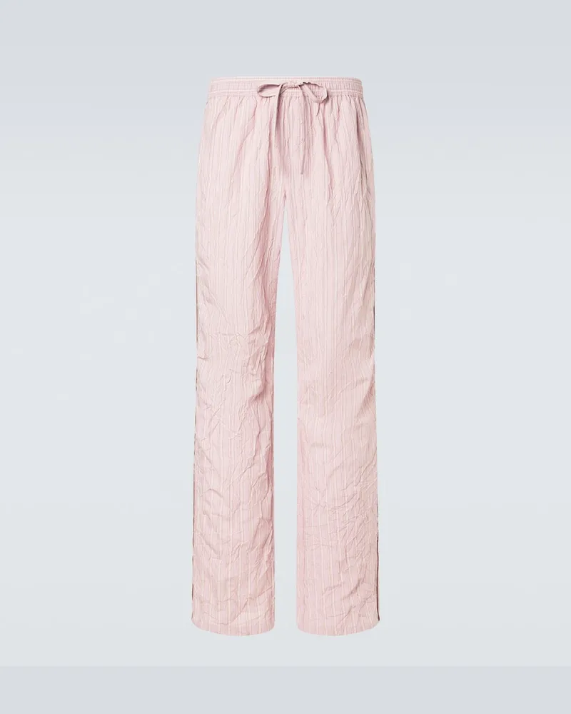 Dolce & Gabbana Gerade Hose Rosa