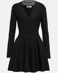 Alaïa Alaia Minikleid Vienne aus Jersey Schwarz