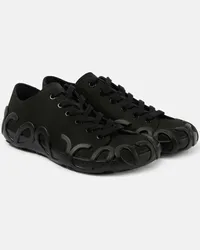 Loewe Sneakers Rise aus Leder Schwarz