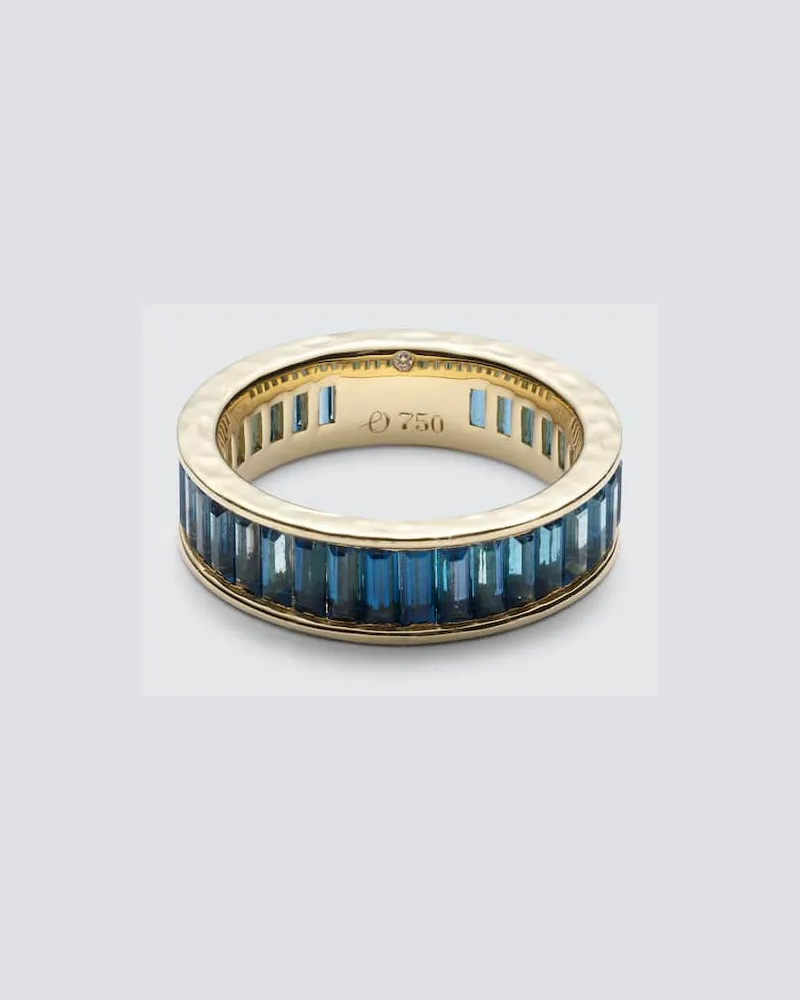 Octavia Elizabeth Ring aus 18kt Gelbgold mit Topas Gold