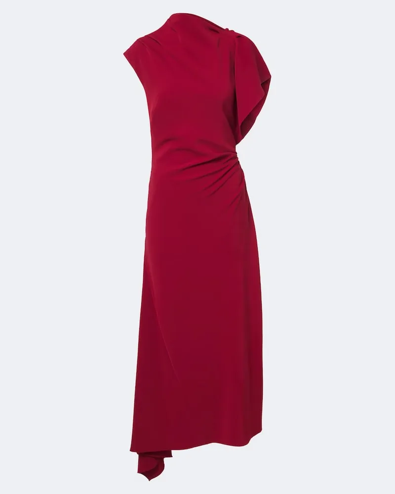 Veronica Beard Maxikleid Brett aus Crêpe Rot