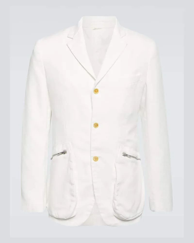 Comme des Garçons Comme des Garçons Homme Deux Blazer Weiß