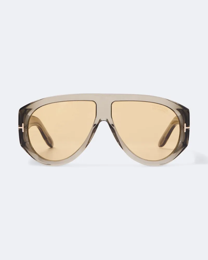 Tom Ford Aviator-Sonnenbrille Bronson Grün