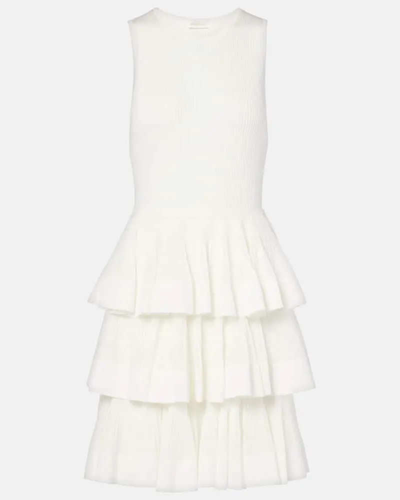 Zimmermann Minikleid Crush Weiã