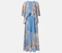 Maxikleid Cascadian aus Baumwolle und Seide