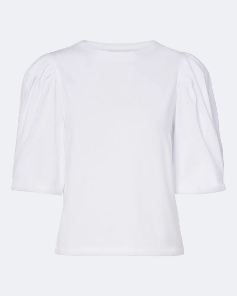 Isabel Marant Top Maeliss aus Baumwolle Weiß