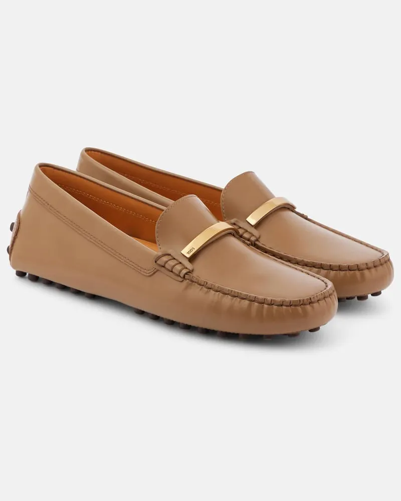 TOD'S Mokassins Gommino aus Leder Braun