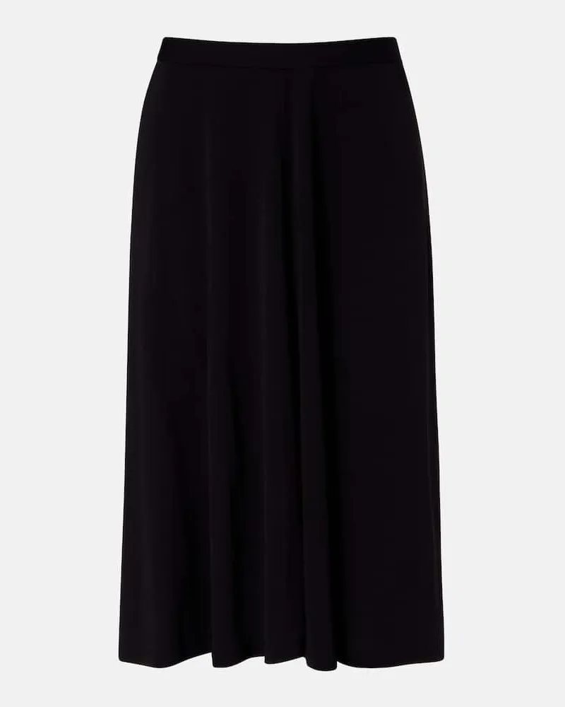 Totême Midirock aus Jersey Schwarz