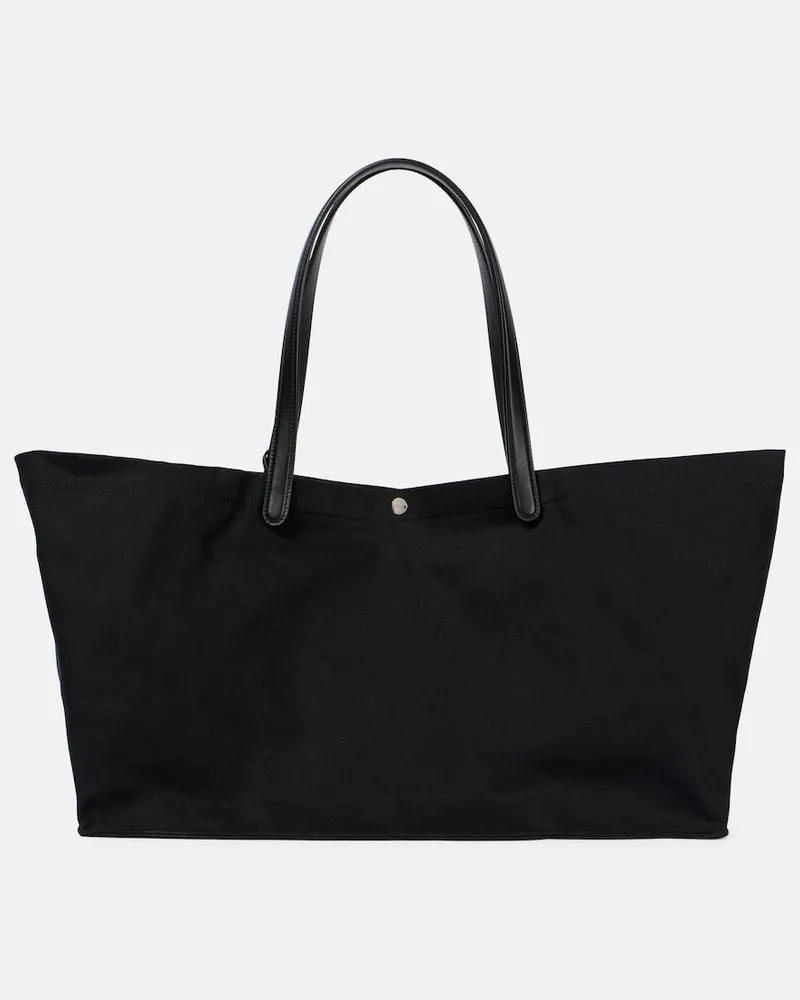 The Row Tote Bag Idaho XL aus Canvas Schwarz