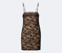 Minikleid aus Spitze