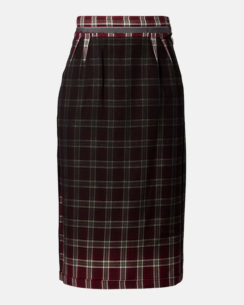 Maison Margiela Bleistiftrock Multicolor