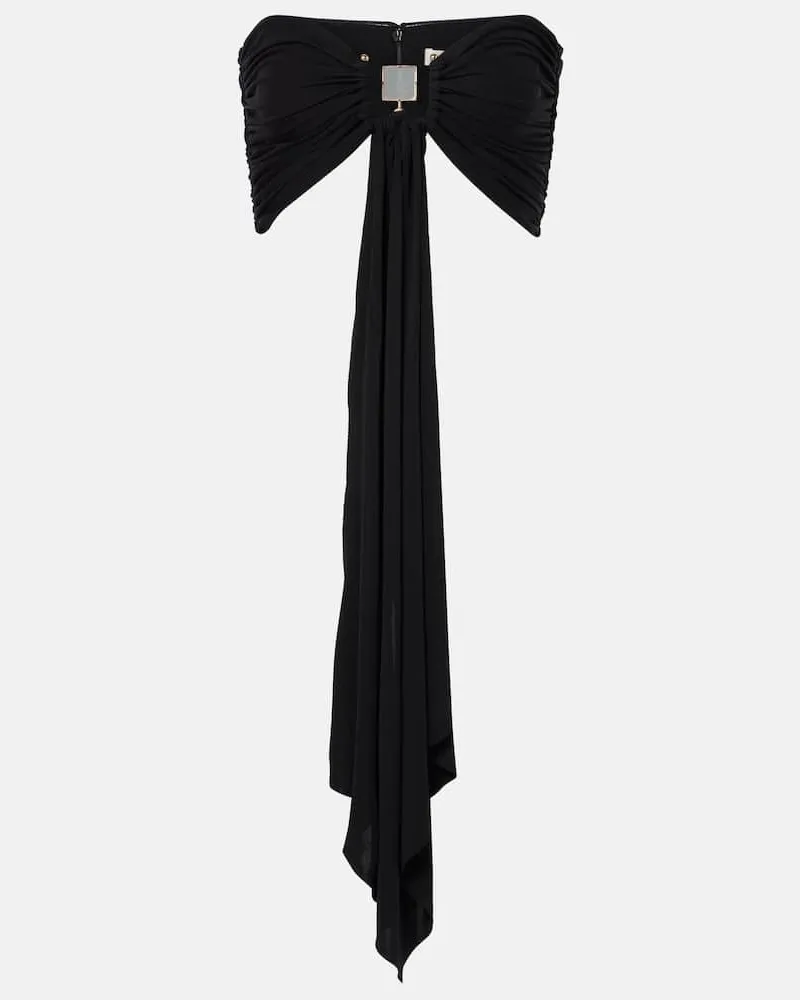Christopher Esber Cropped-Top Bezel Quartz Schwarz