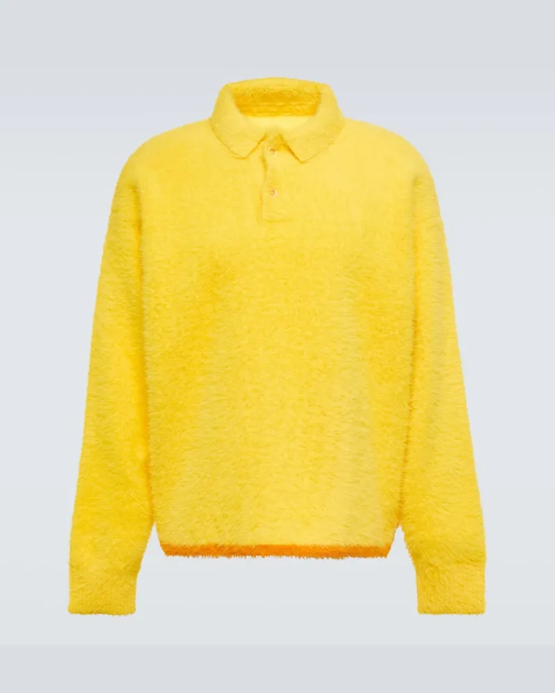 Jacquemus Polopullover Le Polo Neve Gelb
