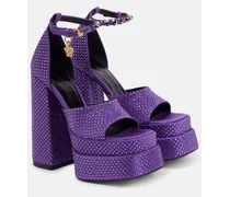 Verzierte Plateausandalen Medusa Aevitas