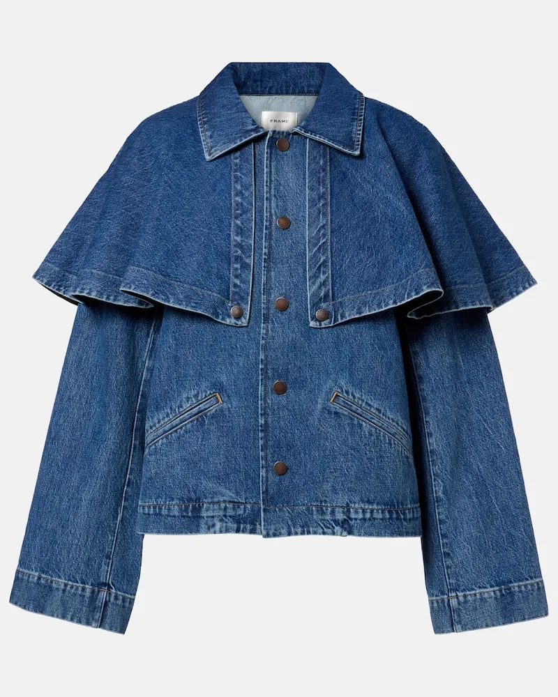 Frame Denim Jeansjacke Blau