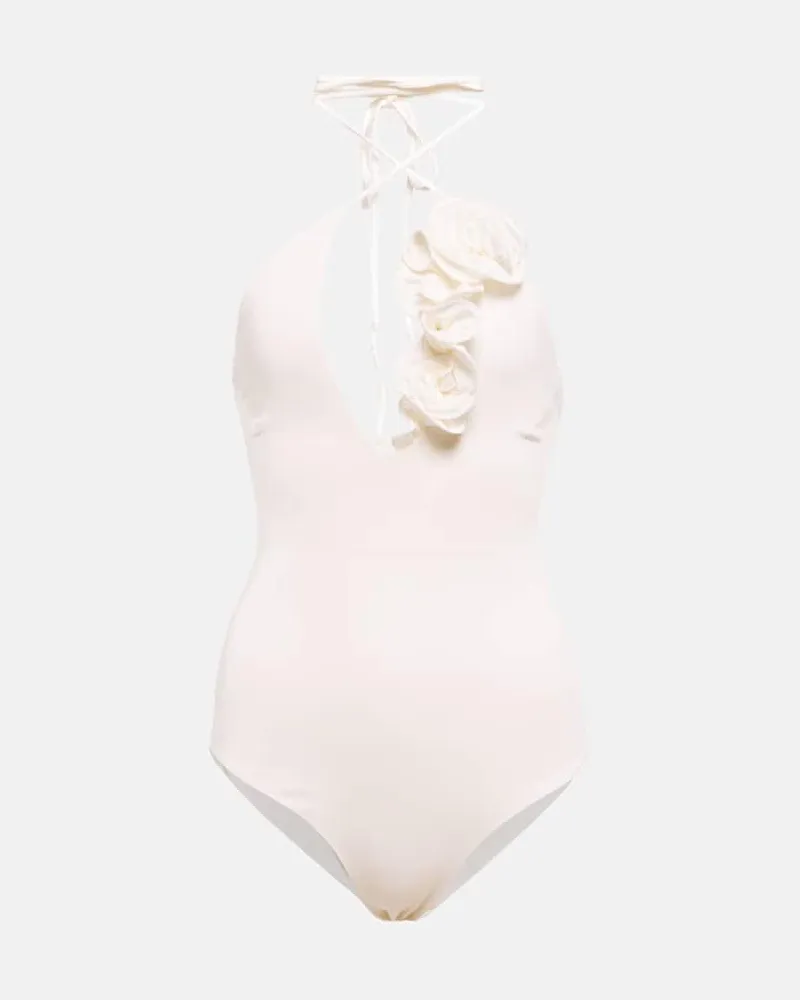 Magda Butrym Body aus Jersey Nude