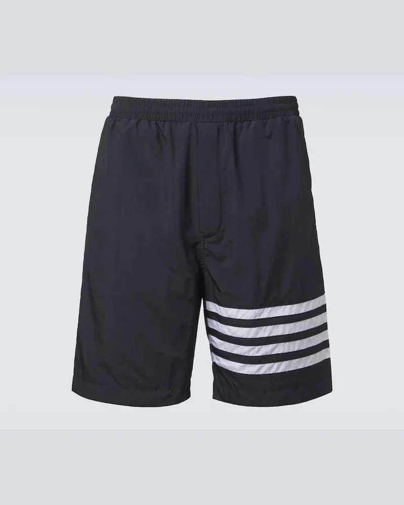 Thom Browne Shorts 4-Bar Blau