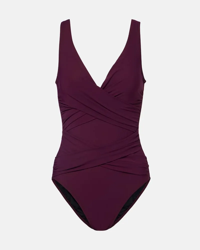 Karla Colletto Badeanzug Smart Burgund