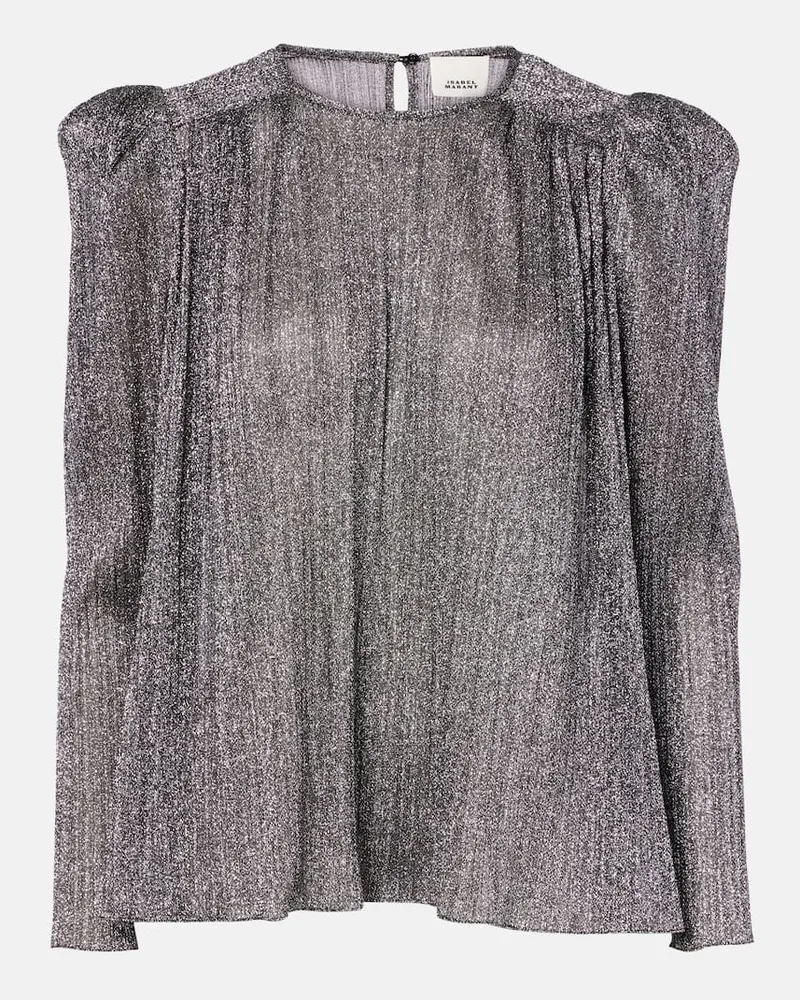 Isabel Marant Top Eylia Silber