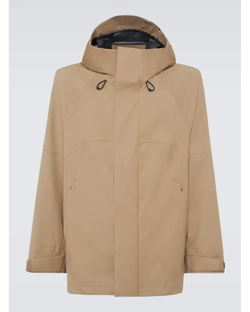 Loro Piana Jacke aus einem Wollgemisch Beige