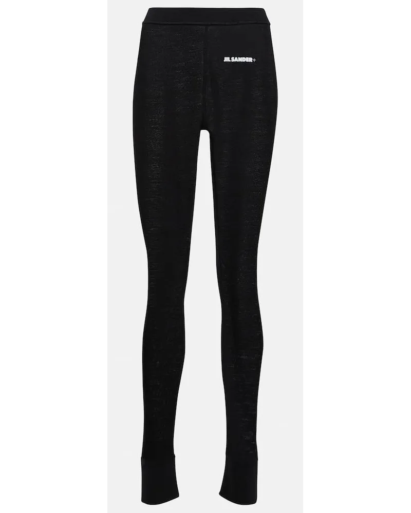 Jil Sander Leggings Schwarz
