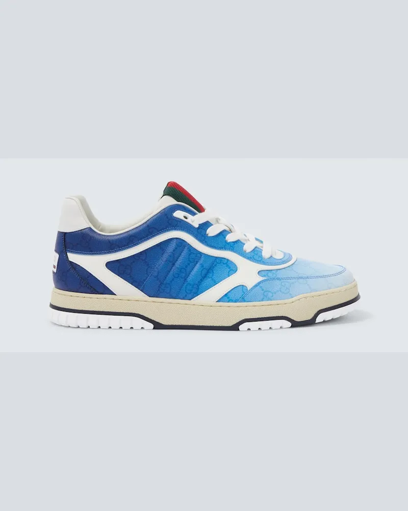 Gucci Sneakers Gucci Re-Web GG aus Canvas Blau