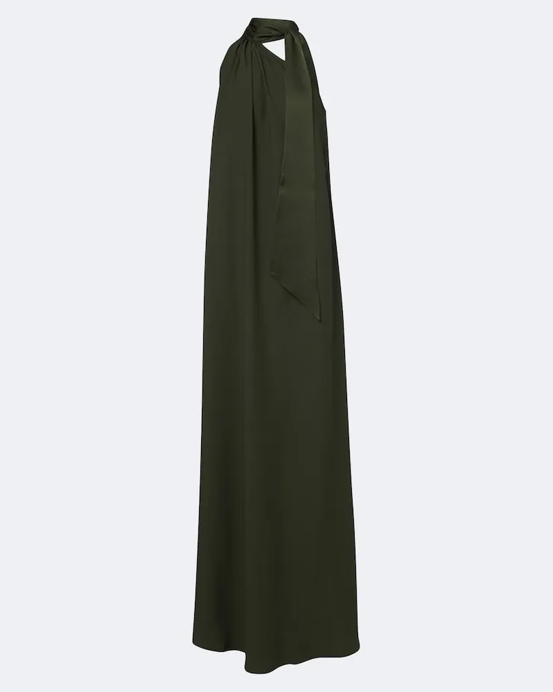 Taller Marmo One-Shoulder Robe Astor Grün