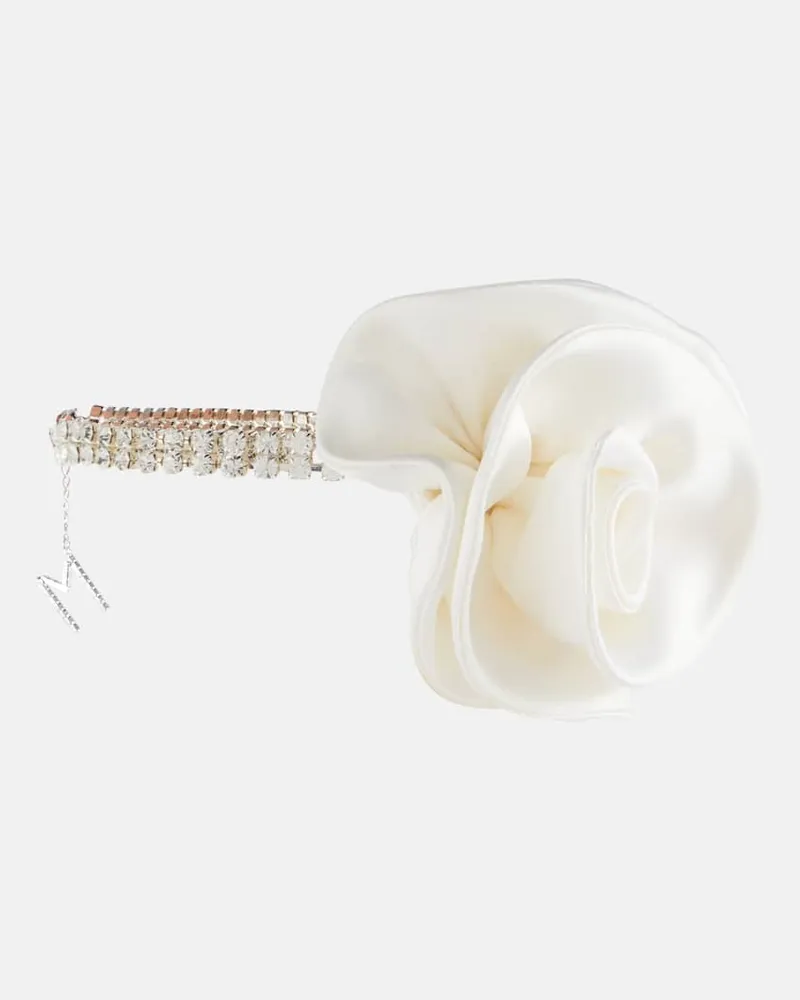 Magda Butrym Choker mit Kristallen Silber