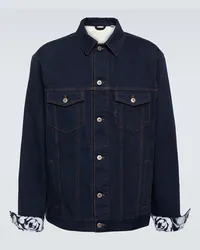 Burberry Jeansjacke Blau