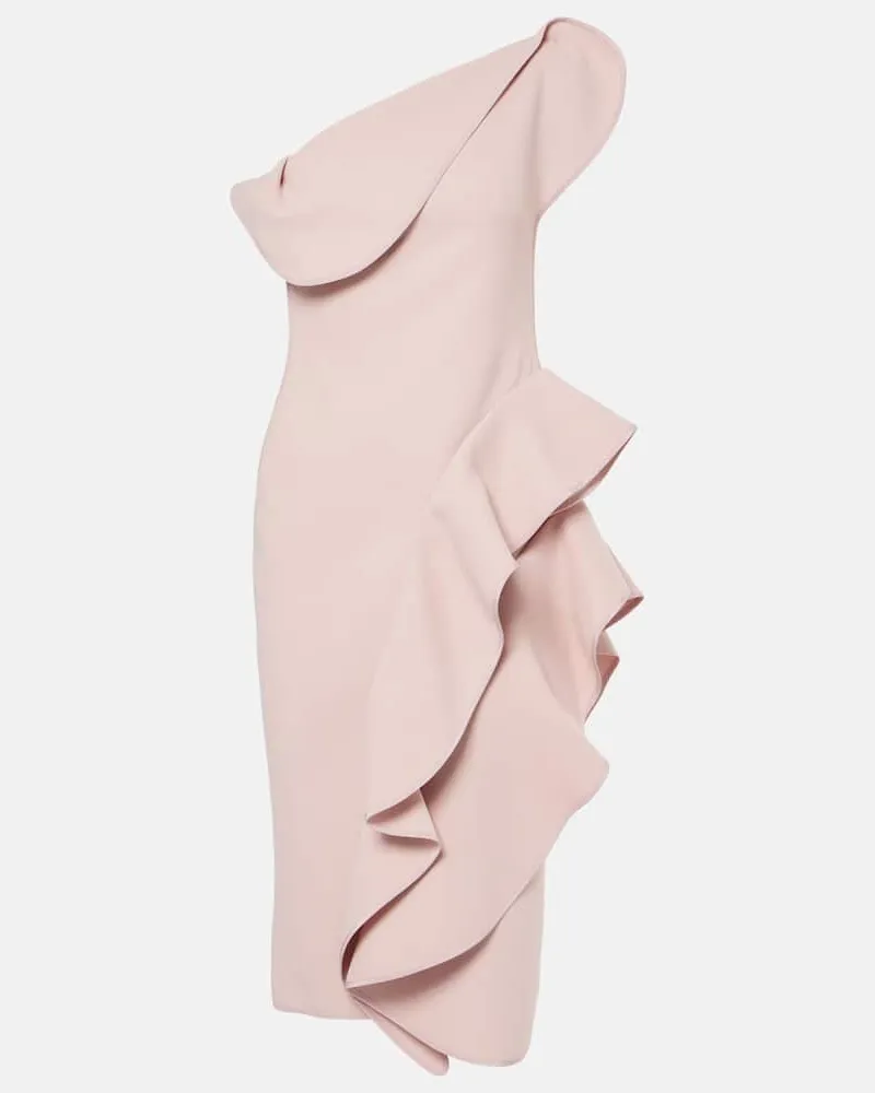 Maticevski Midikleid Rhythm Rosa