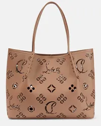 Christian Louboutin Tote Cabarock aus Leder Beige