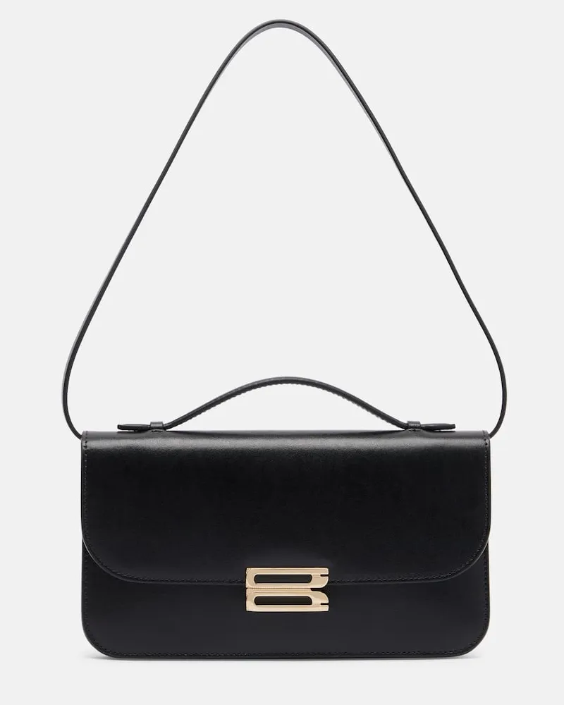 Victoria Beckham Schultertasche Dorian Small aus Leder Schwarz