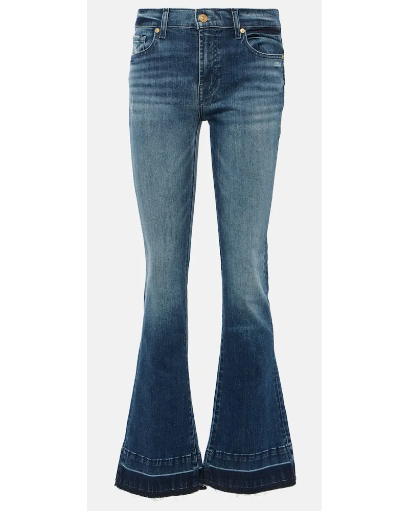 7 for all mankind Bootcut Jeans Blau