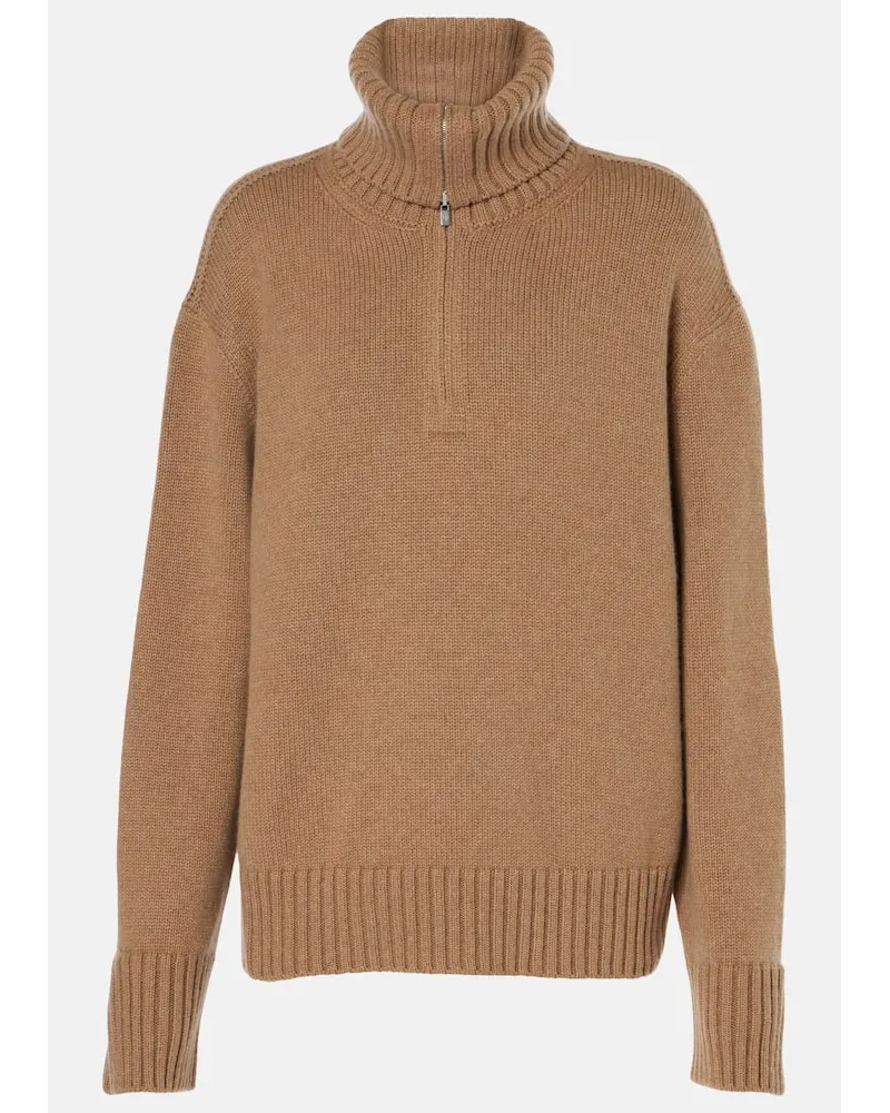 Loro Piana Pullover Parksville aus Kaschmir Braun