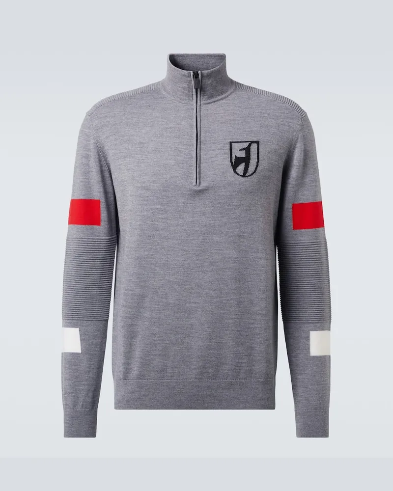 Picture Pullover Hupert aus Wolle Grau