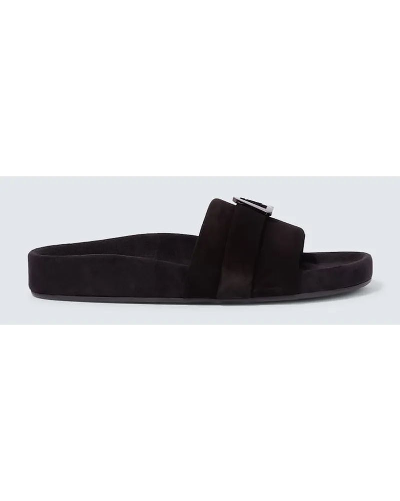 Christian Louboutin Pantoletten Varsimule Bizz Schwarz