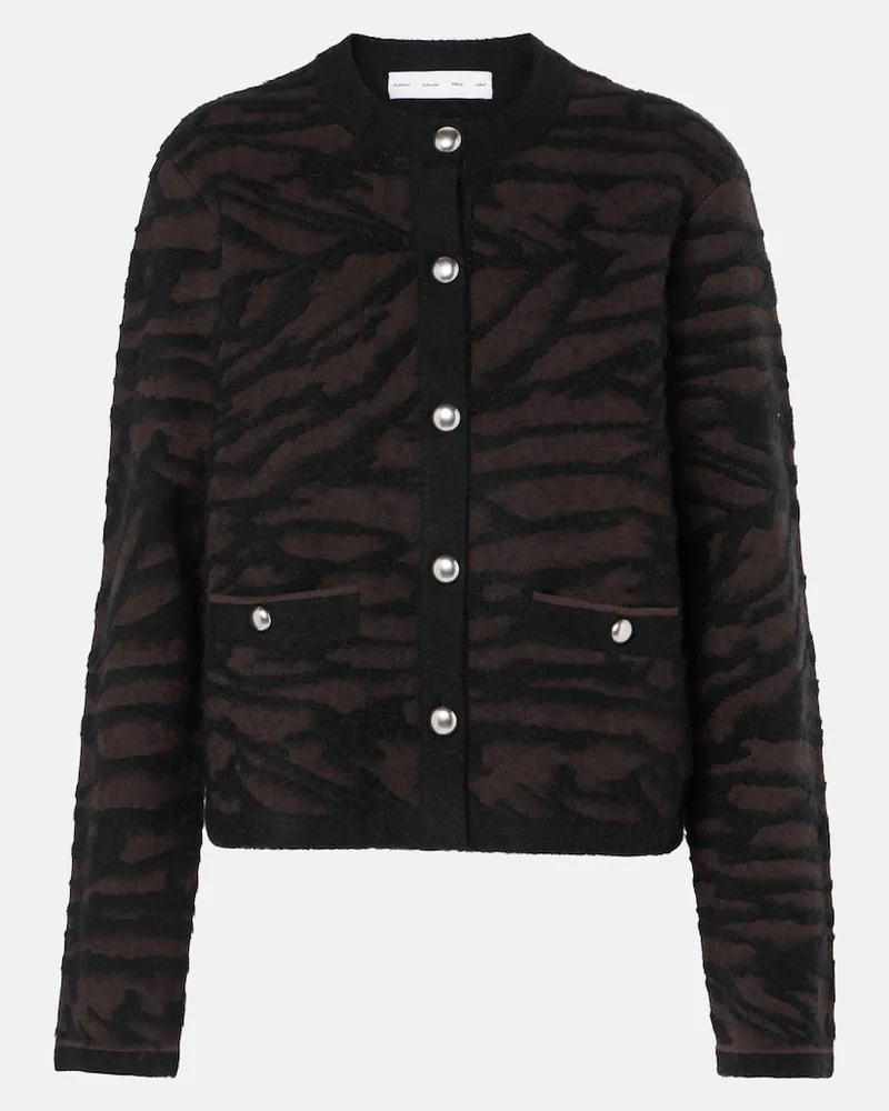 Proenza Schouler White Label Cardigan Josephine Braun