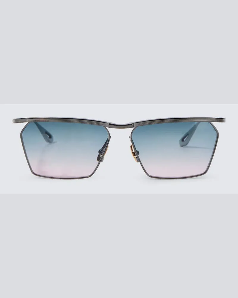 Jacques Marie Mage Aviator-Sonnenbrille Bresson Schwarz