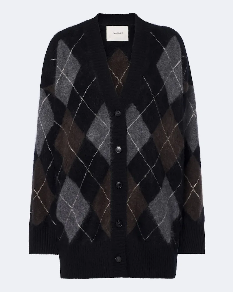Lisa Yang Cardigan Elaria aus Kaschmir Multicolor