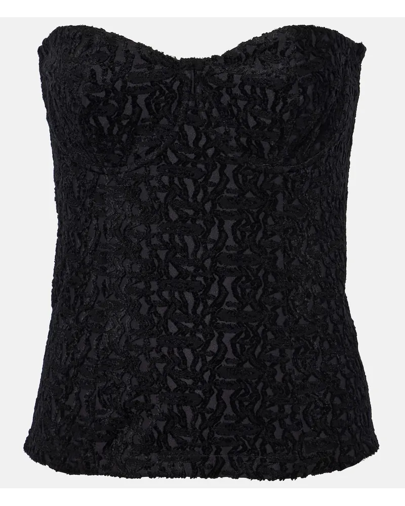 Isabel Marant Top Dolina Schwarz