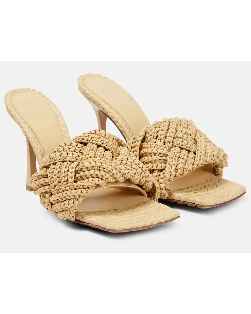 Bottega Veneta Pantoletten Beige